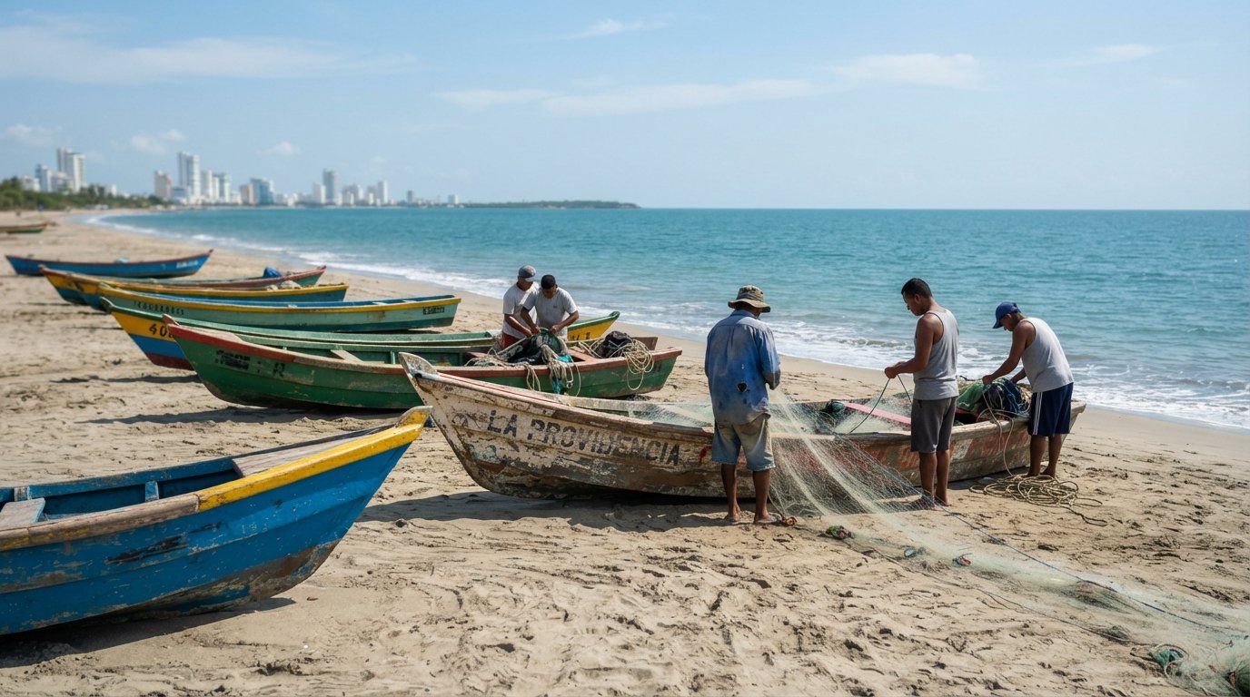 La Boquilla, Cartagena: drums, mangroves and Blue Flag sand